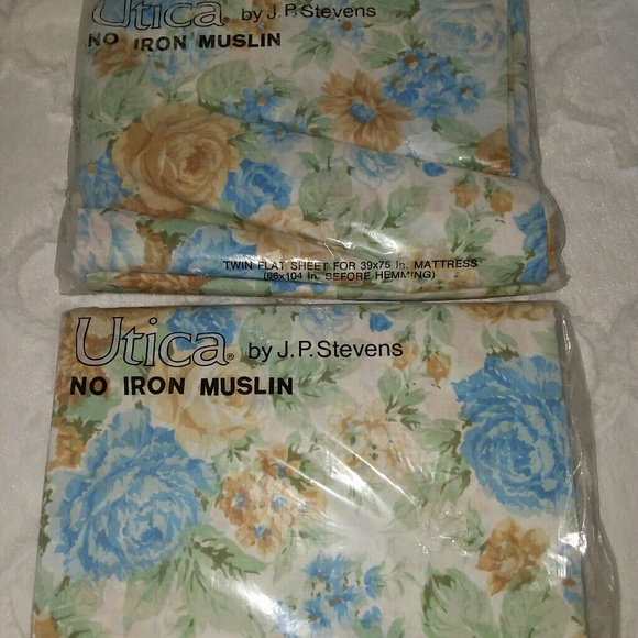 Jp Stevens Utica twin flat sheets - Picture 1 of 4
